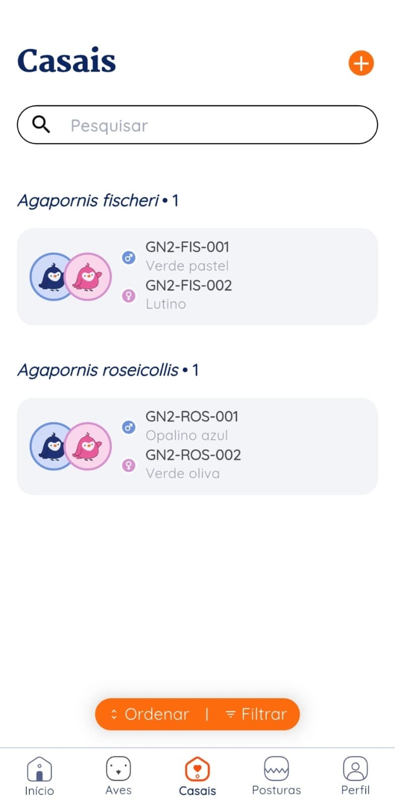Gudnest app couple list