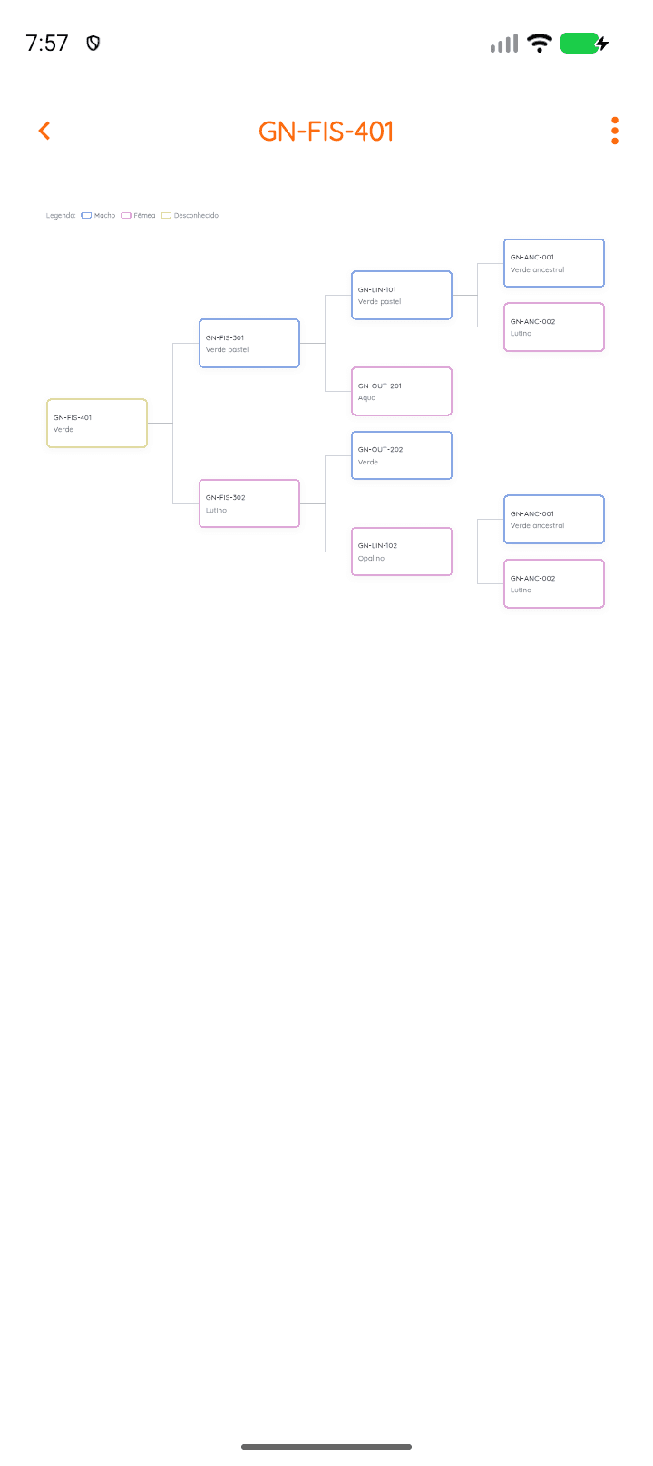 Multi-generation family tree in Gudnest